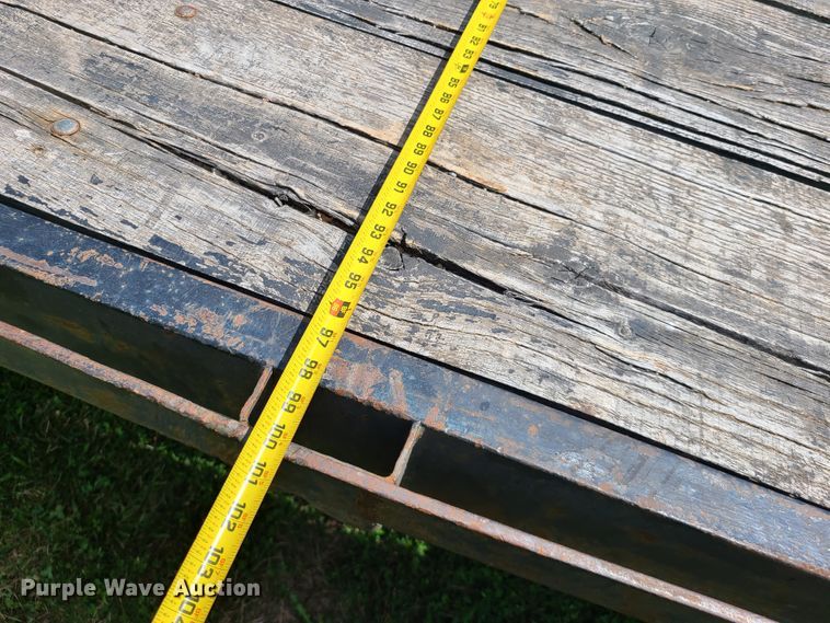 image for item IU9332 1999 Hillsboro Industries Inc. S627-TD-BT  equipment trailer