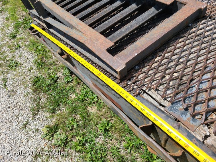 image for item IU9332 1999 Hillsboro Industries Inc. S627-TD-BT  equipment trailer