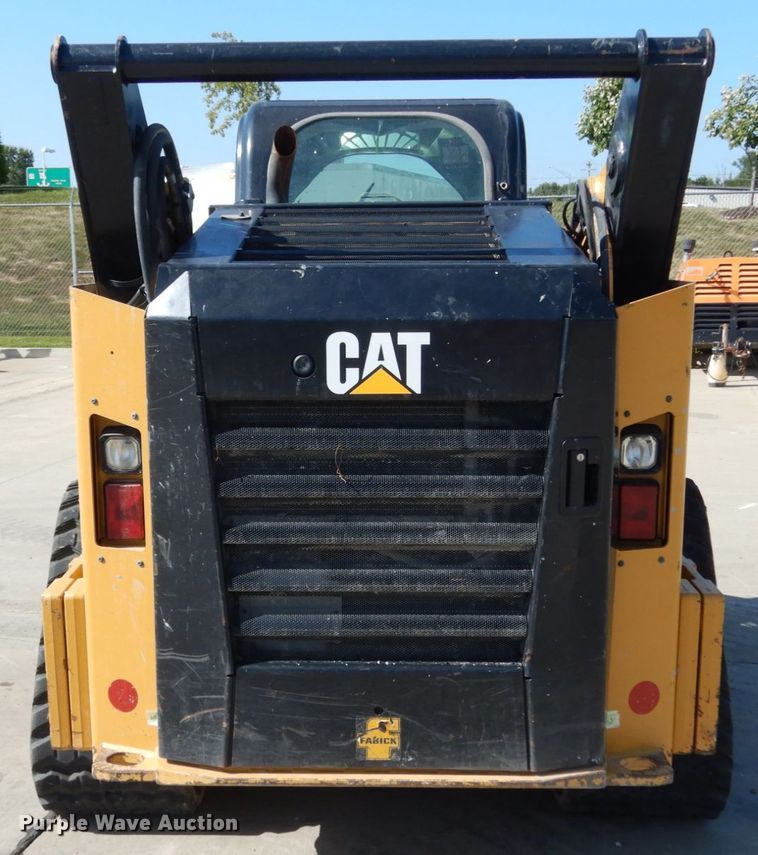 image for item JA9004 2017 Caterpillar 299D2  tracked skid steer loader