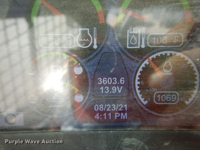 image for item JA9004 2017 Caterpillar 299D2  tracked skid steer loader