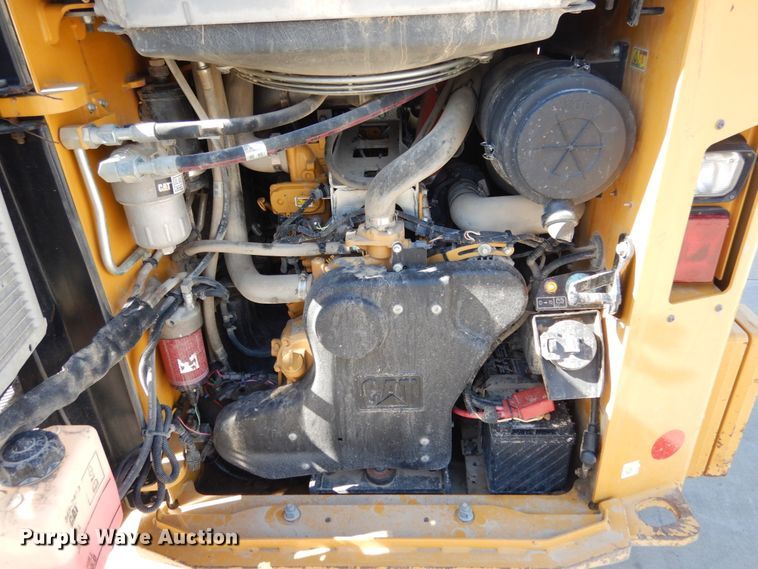 image for item JA9004 2017 Caterpillar 299D2  tracked skid steer loader