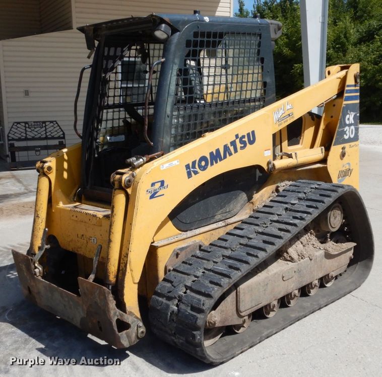 image for item JA9005 2008 Komatsu CK30-1  tracked skid steer loader