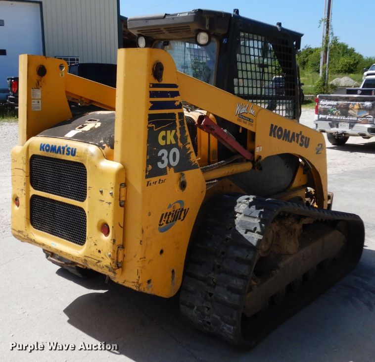 image for item JA9005 2008 Komatsu CK30-1  tracked skid steer loader