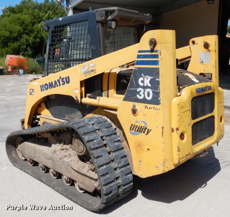 image for item JA9005 2008 Komatsu CK30-1  tracked skid steer loader