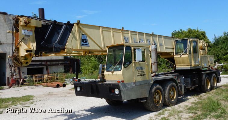 image for item JA9006 1974 Grove 8450G  crane