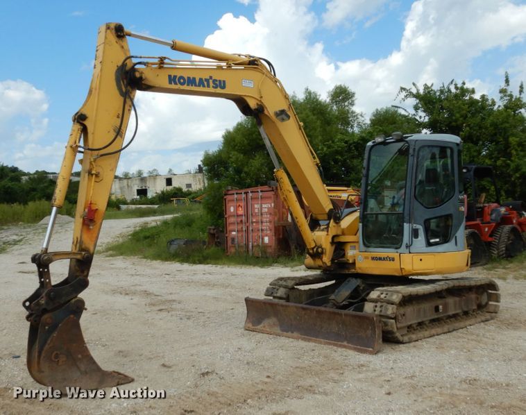 image for item JA9010 2004 Komatsu PC78MR-6  mini excavator