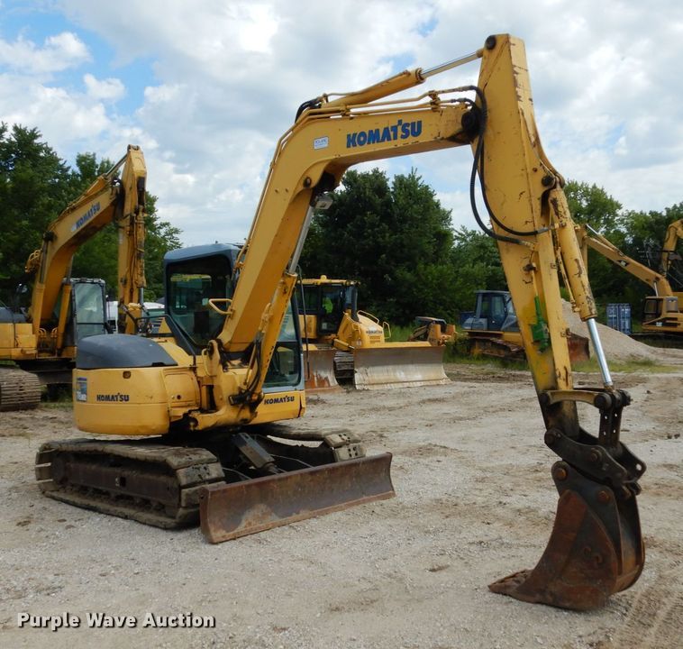 image for item JA9010 2004 Komatsu PC78MR-6  mini excavator