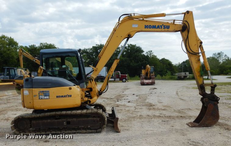 image for item JA9010 2004 Komatsu PC78MR-6  mini excavator