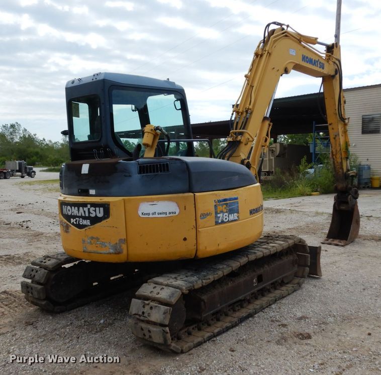 image for item JA9010 2004 Komatsu PC78MR-6  mini excavator