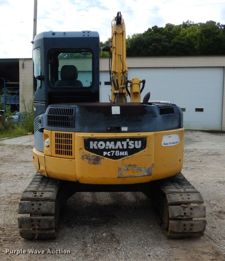 image for item JA9010 2004 Komatsu PC78MR-6  mini excavator