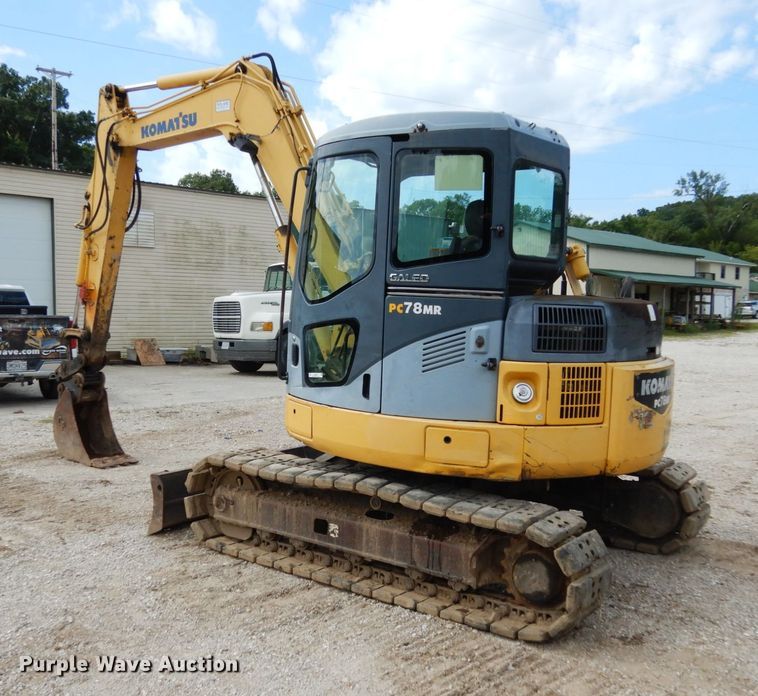 image for item JA9010 2004 Komatsu PC78MR-6  mini excavator
