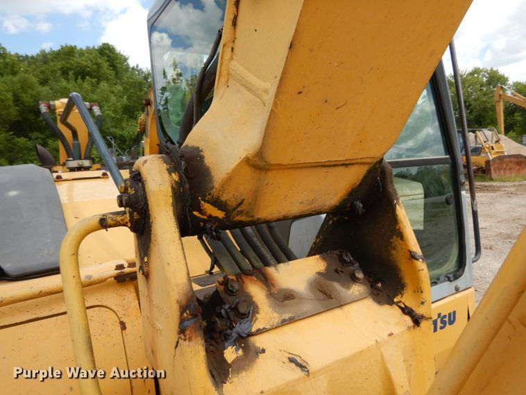 image for item JA9010 2004 Komatsu PC78MR-6  mini excavator