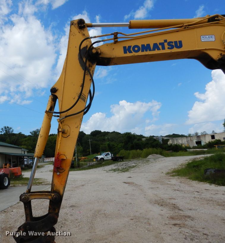 image for item JA9010 2004 Komatsu PC78MR-6  mini excavator