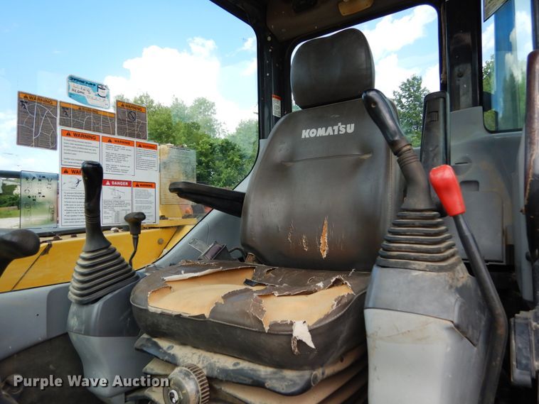 image for item JA9010 2004 Komatsu PC78MR-6  mini excavator