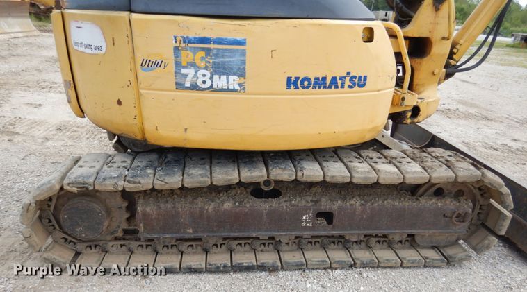 image for item JA9010 2004 Komatsu PC78MR-6  mini excavator