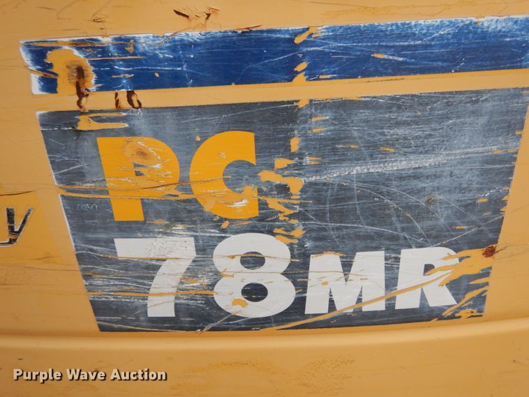 image for item JA9010 2004 Komatsu PC78MR-6  mini excavator