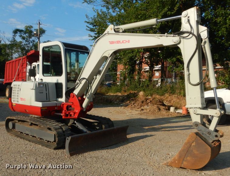 image for item JI9431 2003 Takeuchi TB145  mini excavator