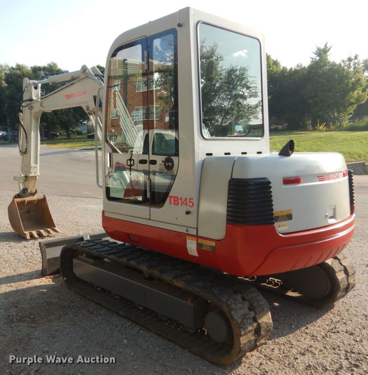image for item JI9431 2003 Takeuchi TB145  mini excavator