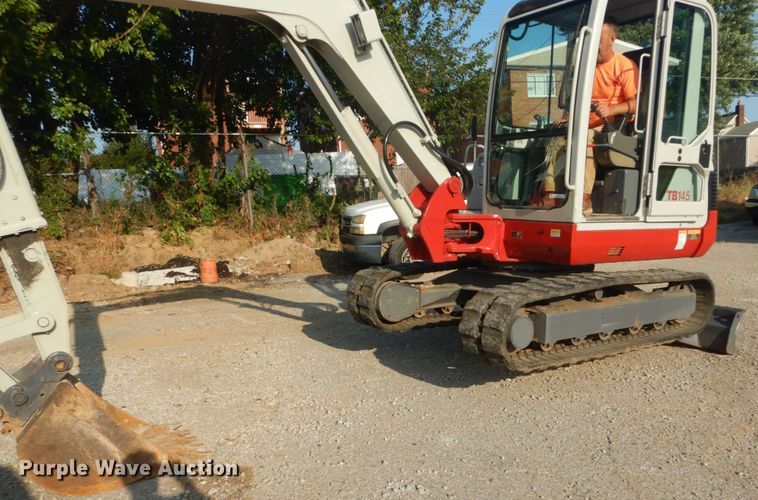image for item JI9431 2003 Takeuchi TB145  mini excavator