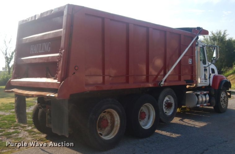 image for item JI9432 2003 Mack CV713  dump truck