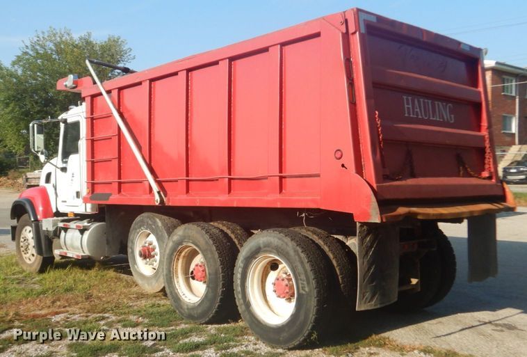 image for item JI9432 2003 Mack CV713  dump truck