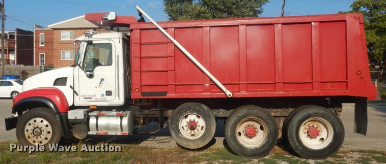image for item JI9432 2003 Mack CV713  dump truck
