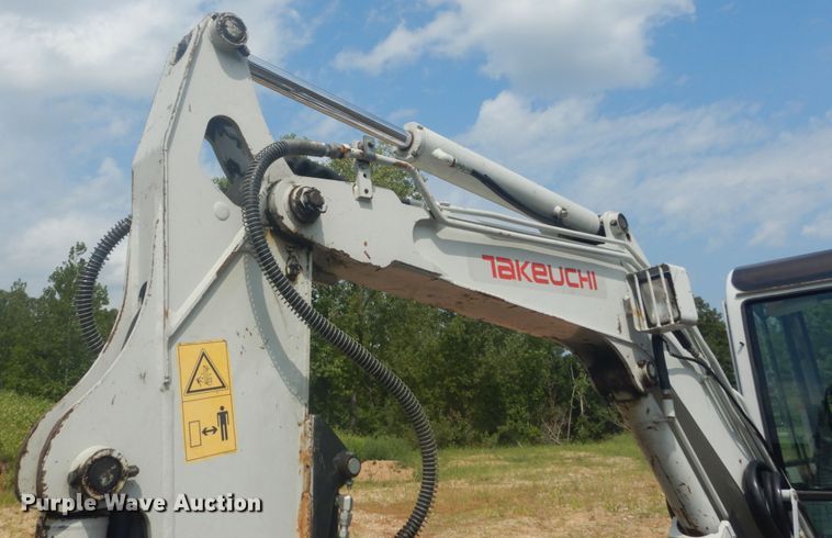 image for item JI9501 2012 Takeuchi TB138FR  mini excavator