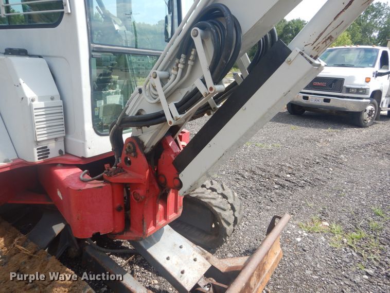 image for item JI9501 2012 Takeuchi TB138FR  mini excavator