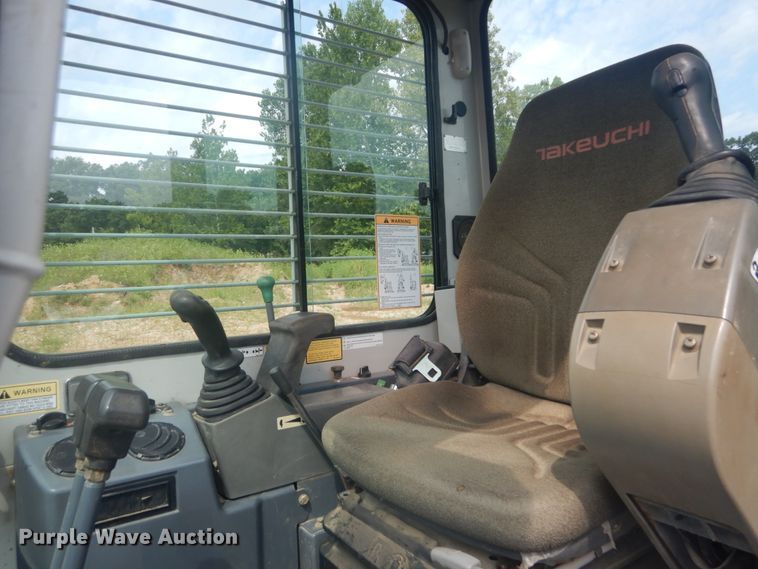 image for item JI9501 2012 Takeuchi TB138FR  mini excavator