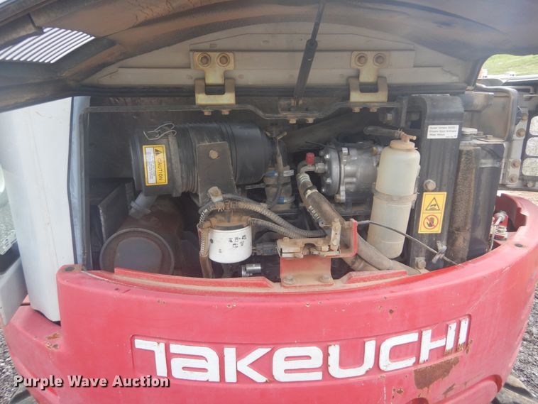 image for item JI9501 2012 Takeuchi TB138FR  mini excavator
