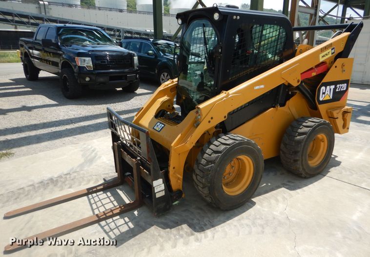 image for item JI9551 2015 Caterpillar 272D  skid steer loader
