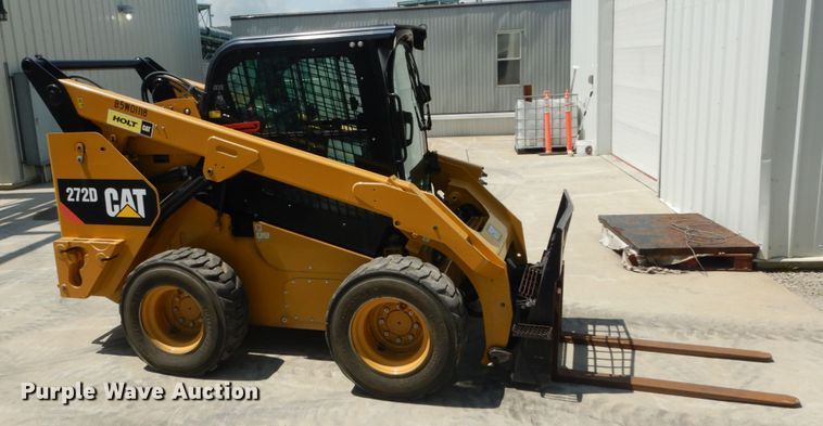 image for item JI9551 2015 Caterpillar 272D  skid steer loader