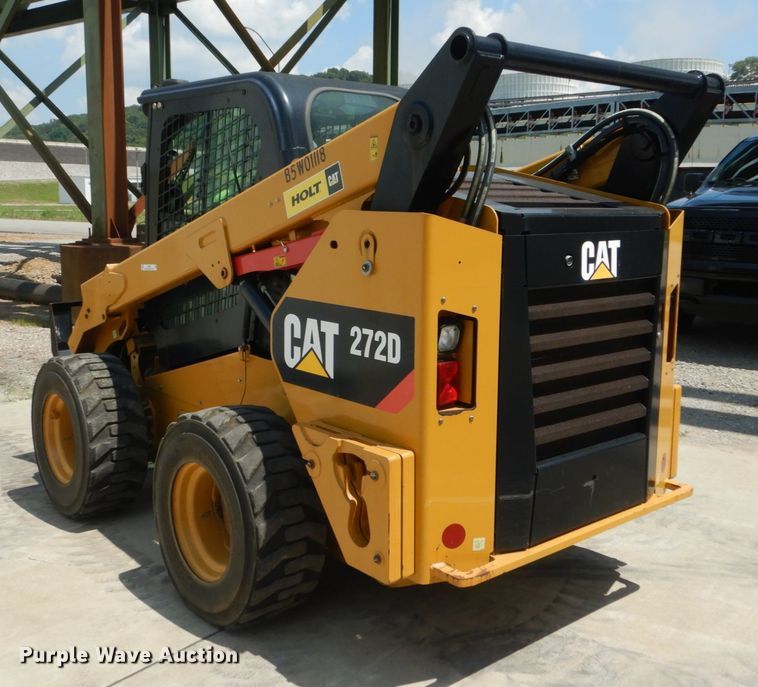 image for item JI9551 2015 Caterpillar 272D  skid steer loader