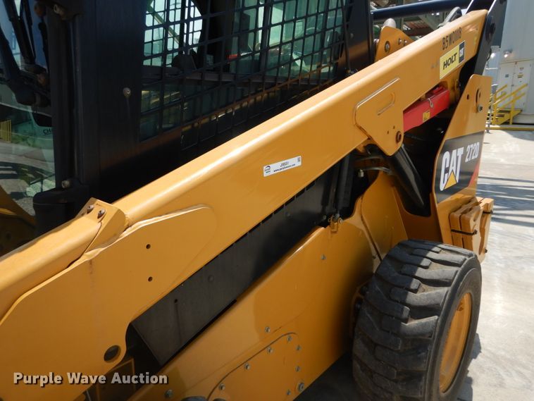 image for item JI9551 2015 Caterpillar 272D  skid steer loader