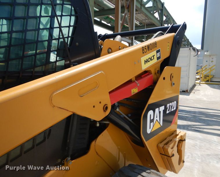 image for item JI9551 2015 Caterpillar 272D  skid steer loader