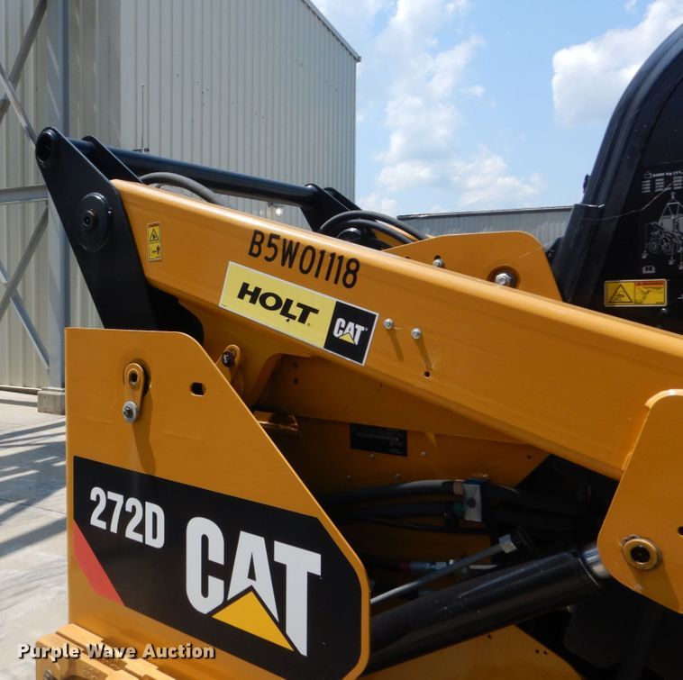 image for item JI9551 2015 Caterpillar 272D  skid steer loader