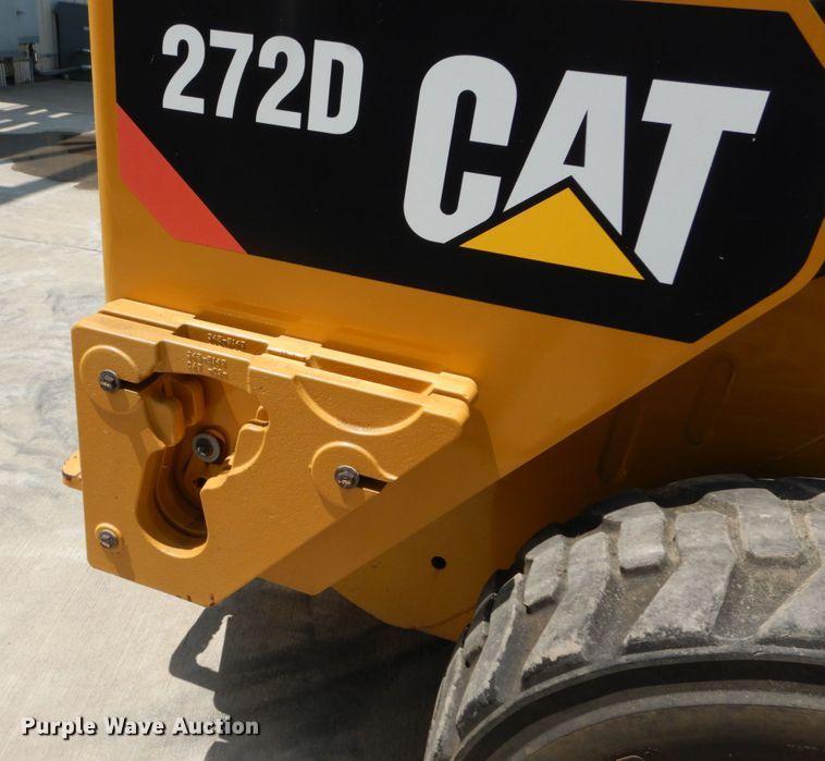 image for item JI9551 2015 Caterpillar 272D  skid steer loader