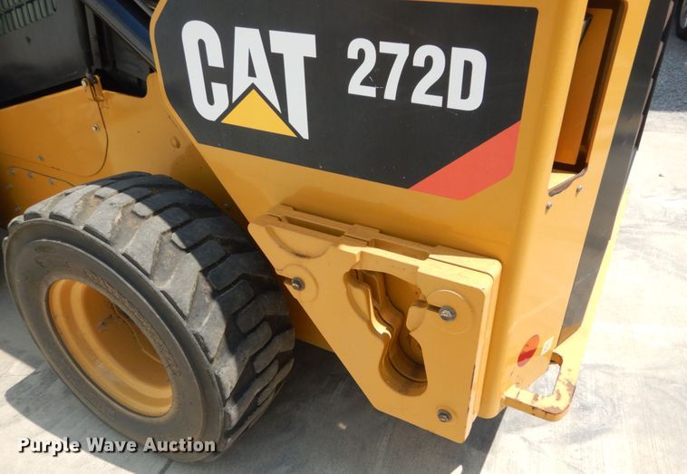 image for item JI9551 2015 Caterpillar 272D  skid steer loader