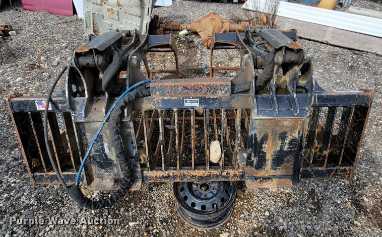 image for item KD9436 Notch DGRB75  74"W skid steer rock grapple bucket