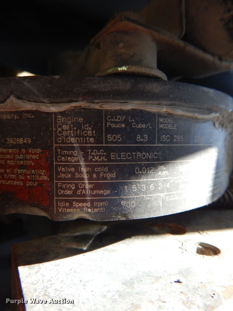 image for item KI9690 1999 Sterling LT8513  dump truck