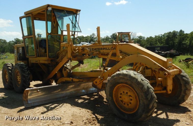 image for item KI9694 1980 Caterpillar 120G  motor grader