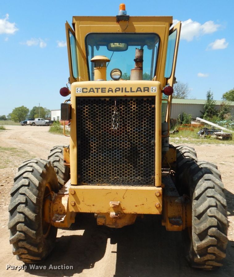 image for item KI9694 1980 Caterpillar 120G  motor grader