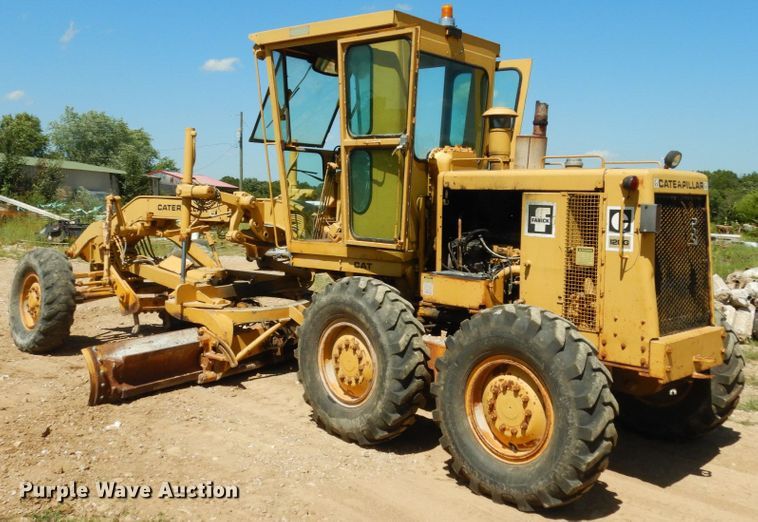 image for item KI9694 1980 Caterpillar 120G  motor grader