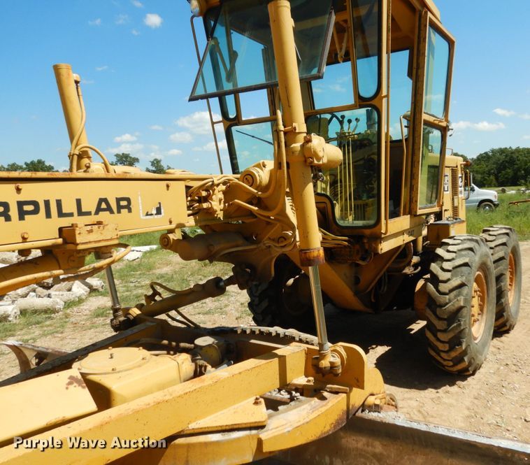 image for item KI9694 1980 Caterpillar 120G  motor grader