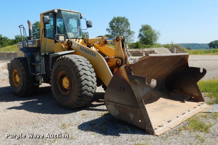image for item KI9696 2000 Komatsu WA450  wheel loader