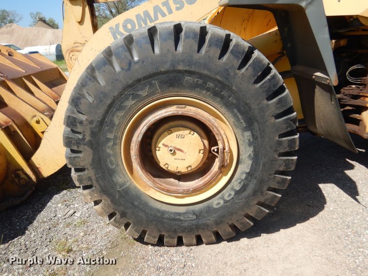 image for item KI9696 2000 Komatsu WA450  wheel loader