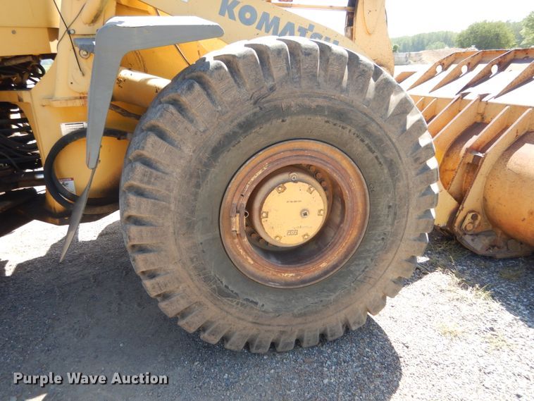 image for item KI9696 2000 Komatsu WA450  wheel loader