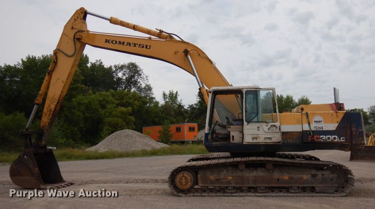 image for item KK9044 1991 Komatsu PC300LC-5L  excavator