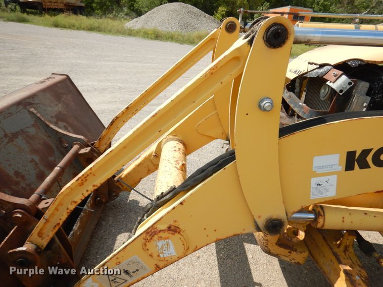 image for item KK9046 2000 Komatsu WB140  backhoe