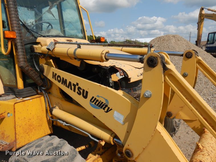 image for item KK9046 2000 Komatsu WB140  backhoe